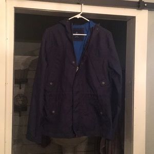 Men’s navy blue Old Navy rain jacket